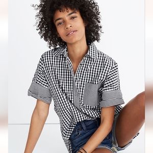 Madewell Gingham Button Down